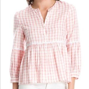 Gingham blouse by Max Studio
